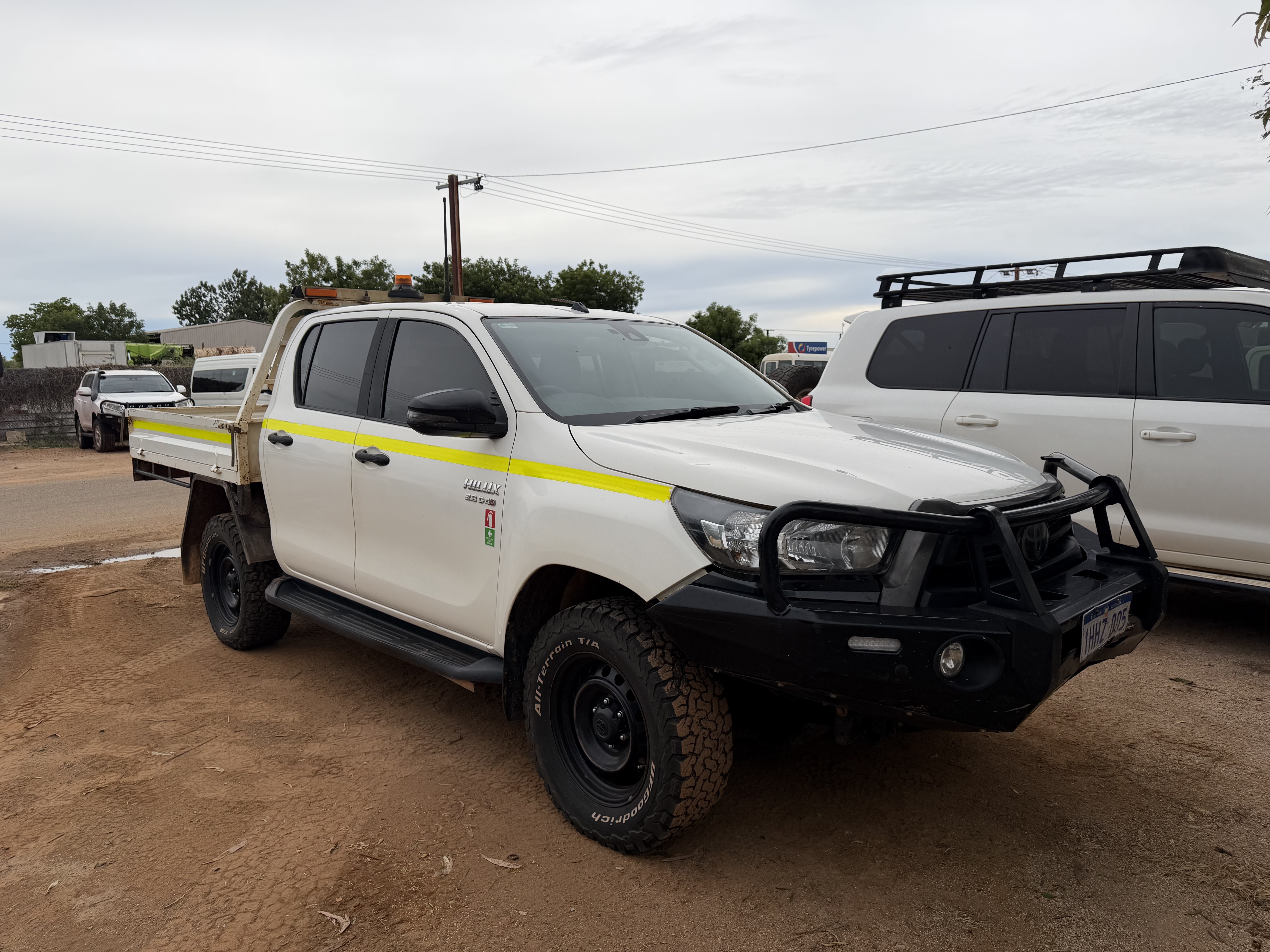Toyota Hilux dual cab work ute